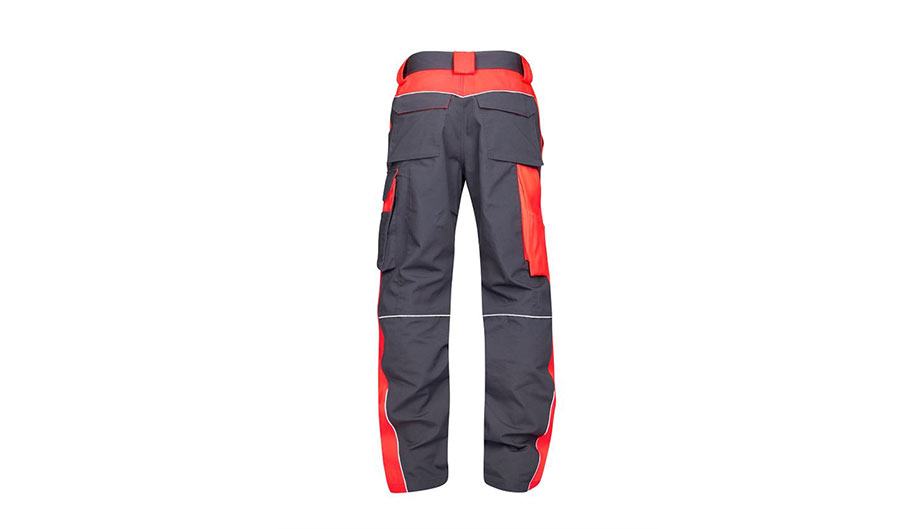 ARDON klasične radne neonske hlače, NEON (sivo-crvene / crno-žute)