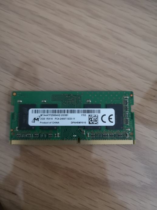 2GB DDR4 2400MHZ soDIMM
