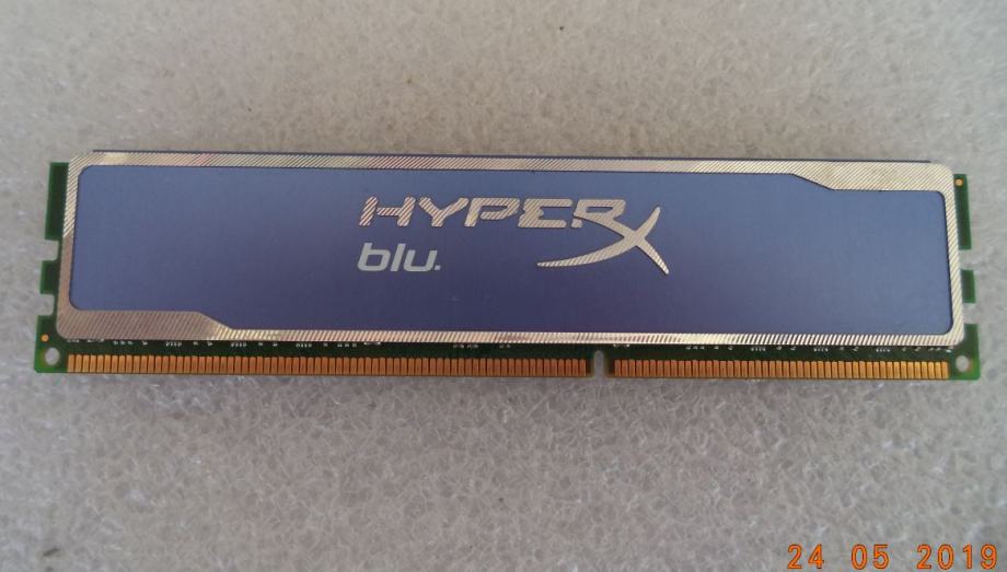 8GB DDR3 1600Mhz PC3-12800 CL10 Kingston HyperX Blu memorija