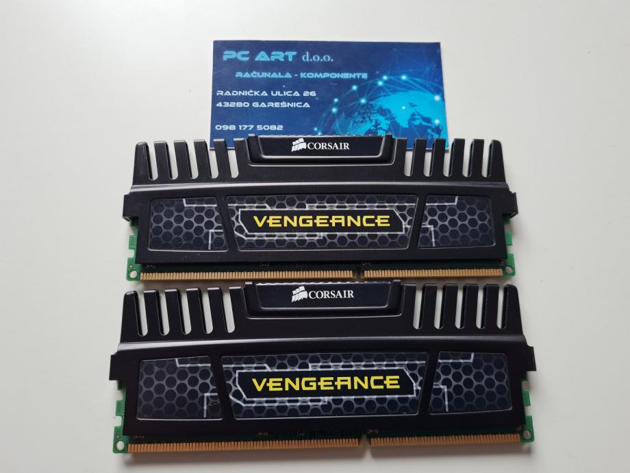 Dual Channel Corsair Vengeance Ram 8gb Ddr3 Vengeance 8gb Ddr3 Ram