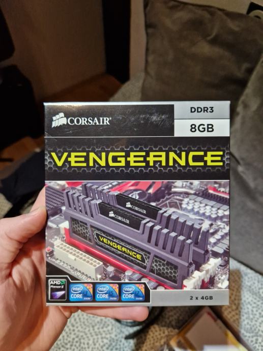 Corsair Vengeance DDR3 RAM 8GB 1600MHz (4x2)