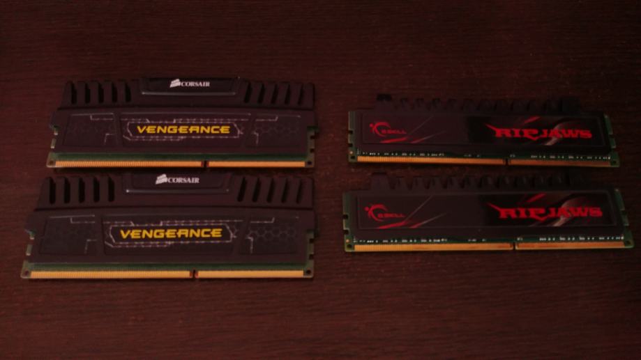Corsair Vengeance G.Skill Ripjaws