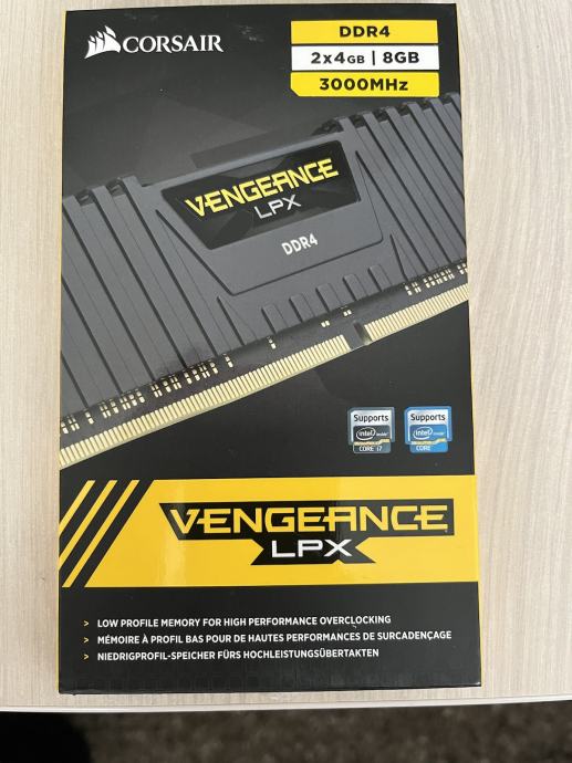 Corsair Vengeance LPX 8Go (1x8Go) DDR4 2400MHz C16 XMP 2.0 Kit de