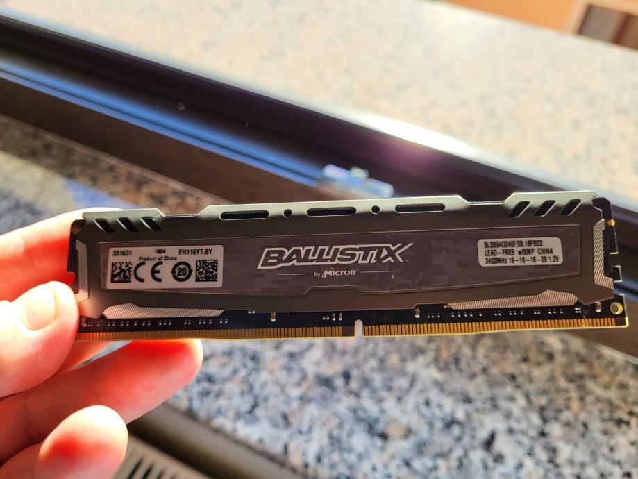16gb Crucial Ballistix Sport Lt Ddr4 2400 Crucial memorija (RAM) Ballistix Sport LT DDR4 16GB (2x8GB), 2400MHz,