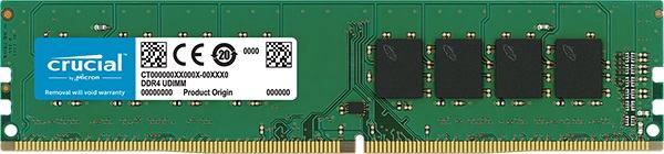 Crucial RAM 8GB DDR4 2400Mhz i 2666Mhz memorija