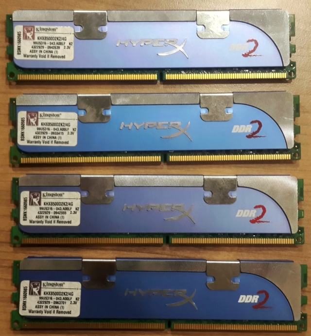DDR2 1066MHz Kingston HyperX  komplet