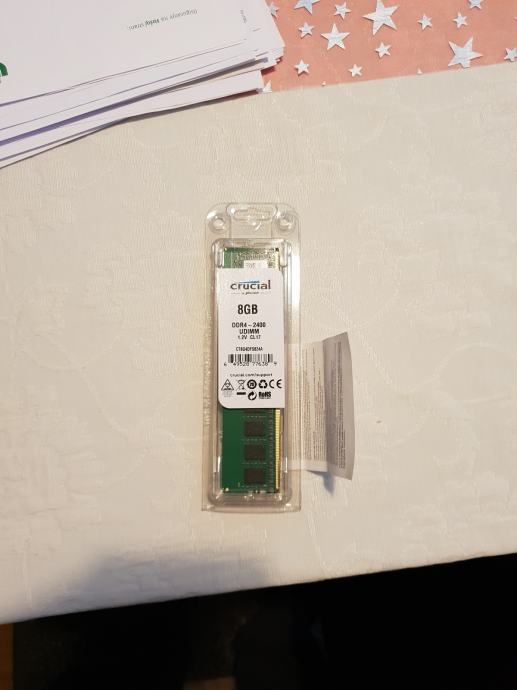 DDR4 RAM MEMORIJA 8 GB 2400 Mhz