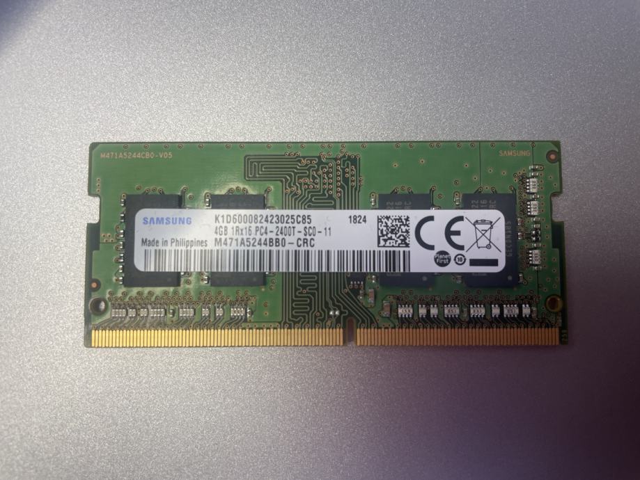 DDR4 RAM Samsung SoDimm 4GB za laptop