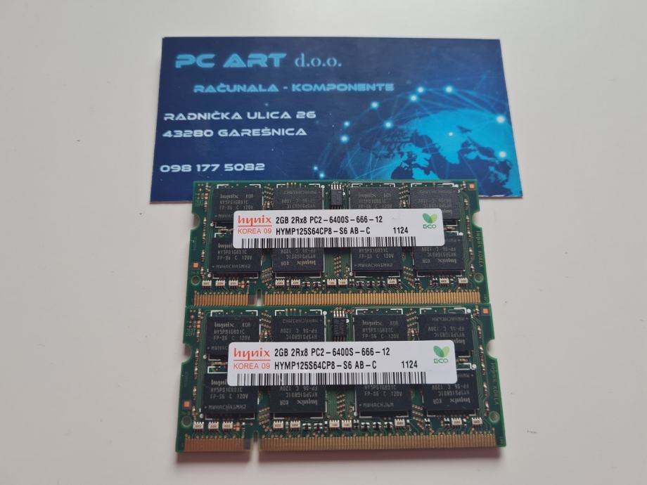 Rtx A2000 12 GB Kit Crucial De 4 Go (2 Gbit/2) DDR2 800 MHz (PC2-6400) CL6 Mémoire Pc Bureau Ddr2 Garantie Vie