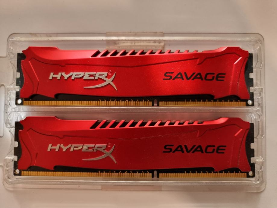 HyperX Savage Memory Red - 8GB ddr3