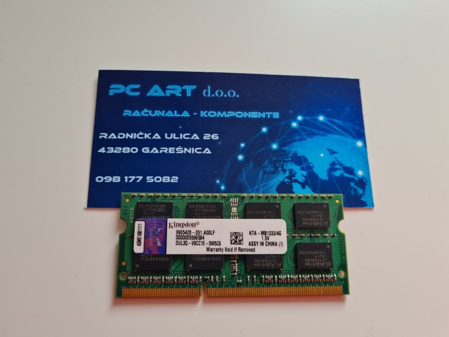 D Kit De Mémoire Ddr3 1333 Mhz Pc3-10600S Sodimm Ddr3 Non-Ecc 204 D Kit De Mémoire Ddr3 1333 Mhz Pc3-10600S Sodimm Ddr3 Non-Ecc 204