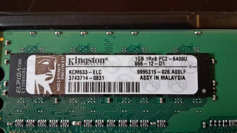 Kingston DDR2 800MHz 1Gb