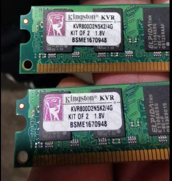Kingston DDR2 800Mhz -4GB (kit 2x2GB ) Low profile