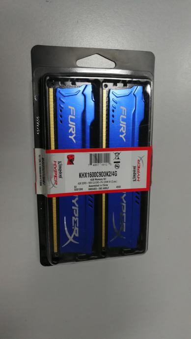 ⭐️⭐️Kingston FURY DDR3 1600MHz 8GB (2x4GB) HyperX⭐️⭐️