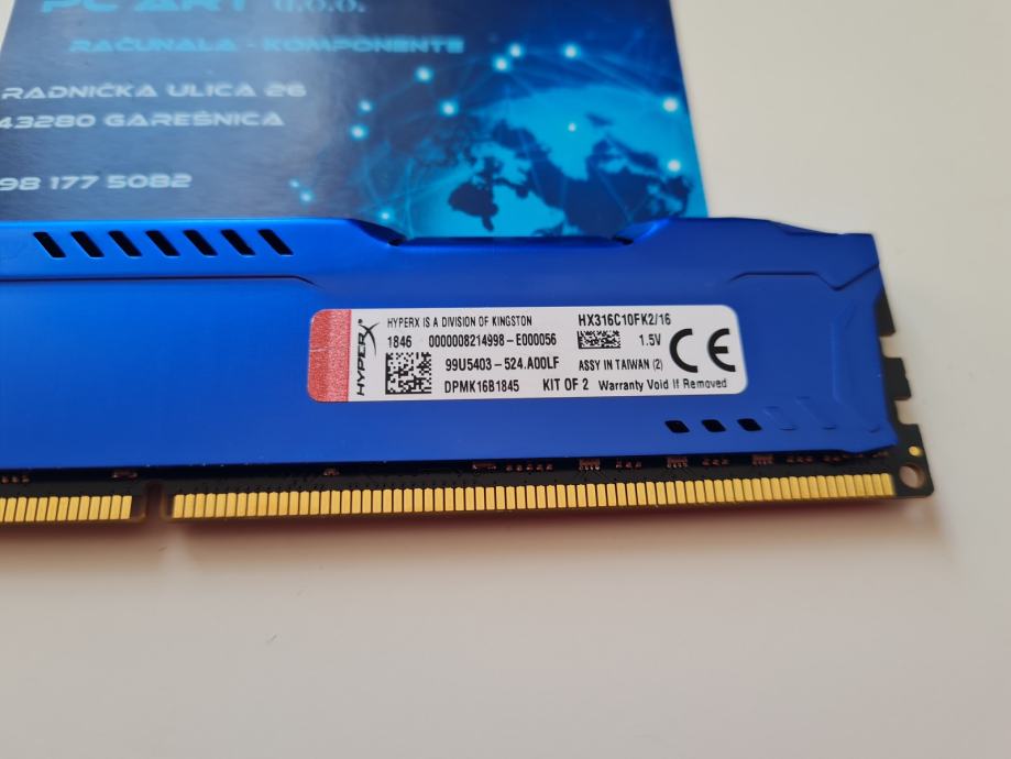 Kingston Micron 16GB DDR3 ECC REG. PC3-12800 1600MHz 2Rx4 Memory KFJ-PM316/ 16G - Foto 5