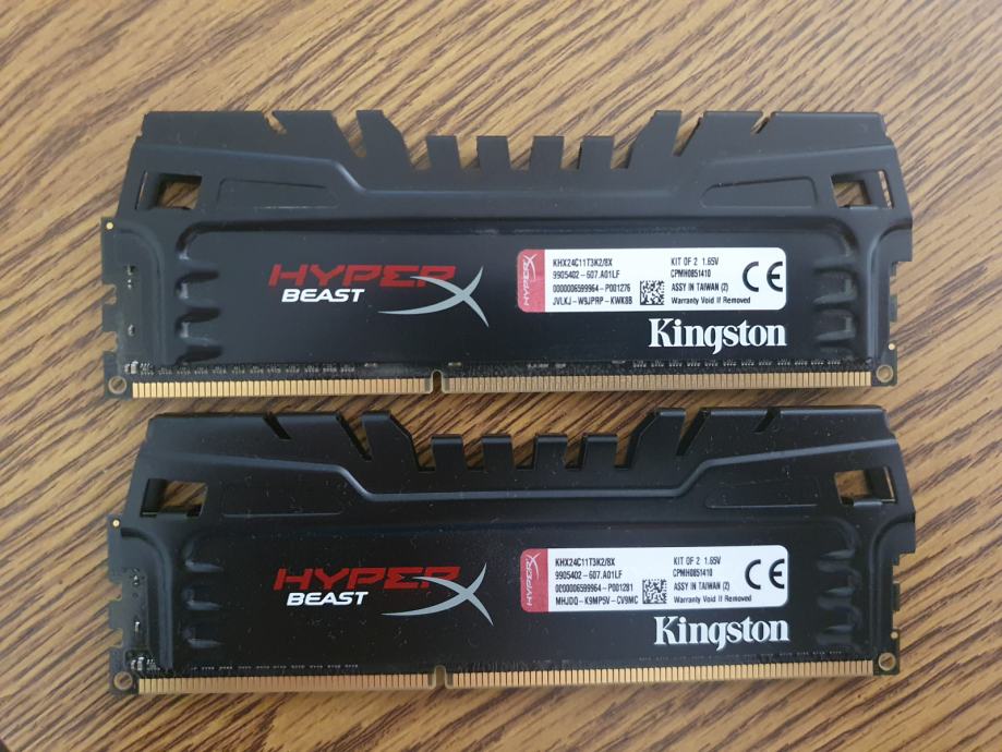 Integral KVR16LN11K2/16-IN module de mémoire 16 Go 2 x 8 Go DDR3 - Integral