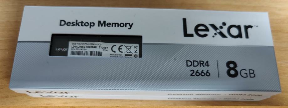 LEXAR DDR4 8GB 2666MHz Radna memorja | NOVO | R1 račun