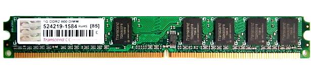 Memorija DDR2 1GB Transcend 800 MHz PC2-6400 RAM (SPLIT)