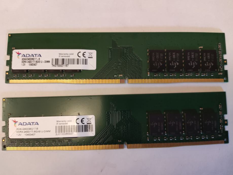 MEMORIJA DDR4 ADATA 2400MHZ 16GB