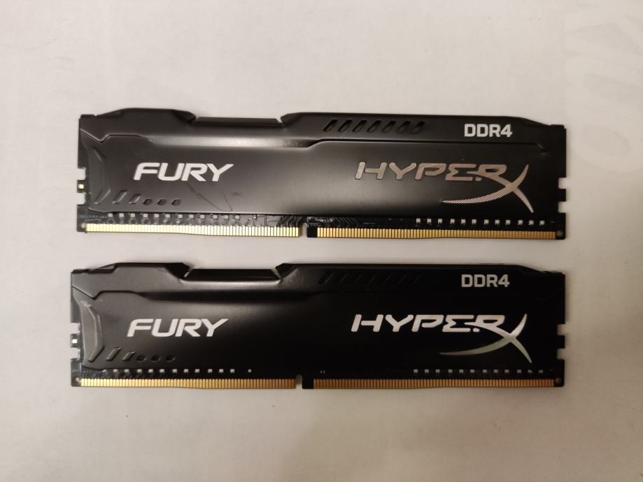 Kingston Hyperx Fury 2133mhz 8gb Ram Ddr4 www.njuskalo.hr