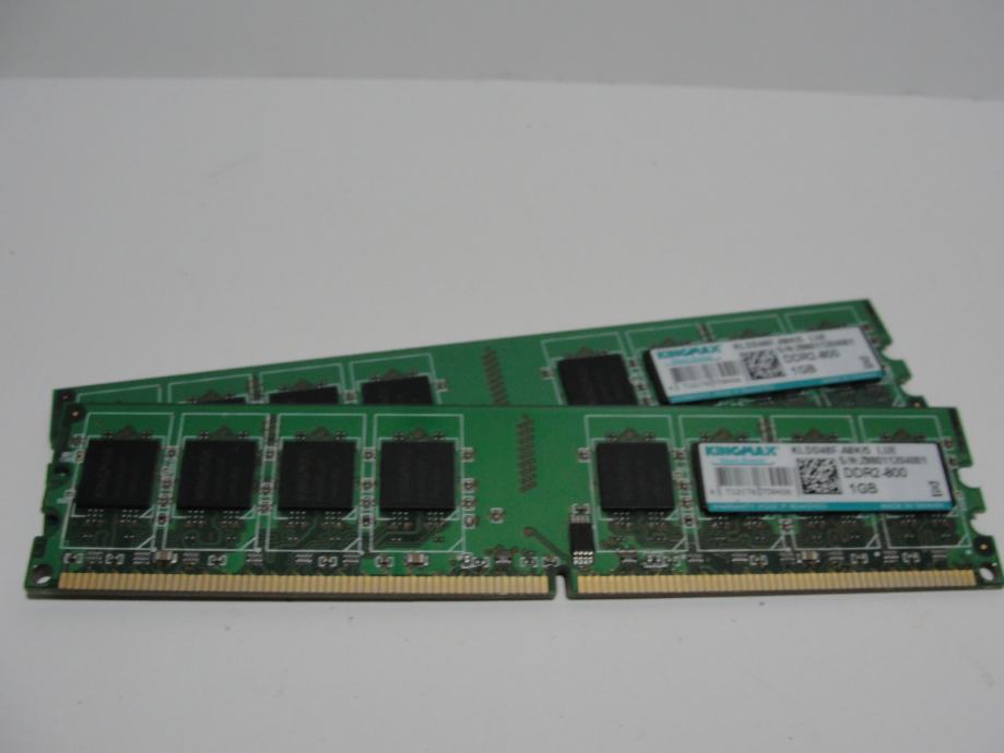 Memorija KINGMAX DDR2-800 MHz 1GB x 2