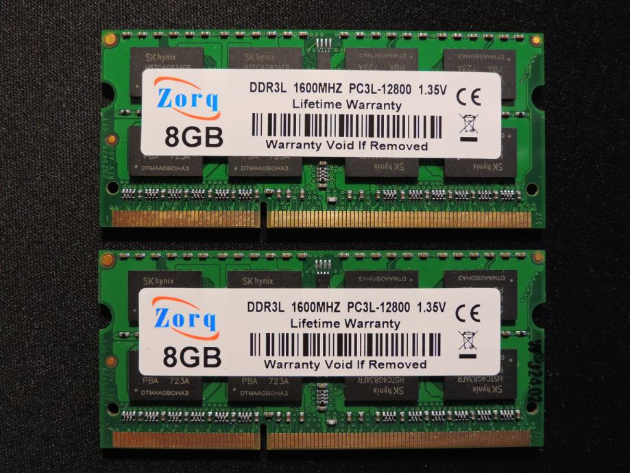 RAM SK Hynix 16GB (2x8GB) DDR3L 1600MHz SODIMM – Memoria Per Laptop 1.35V - Foto 3