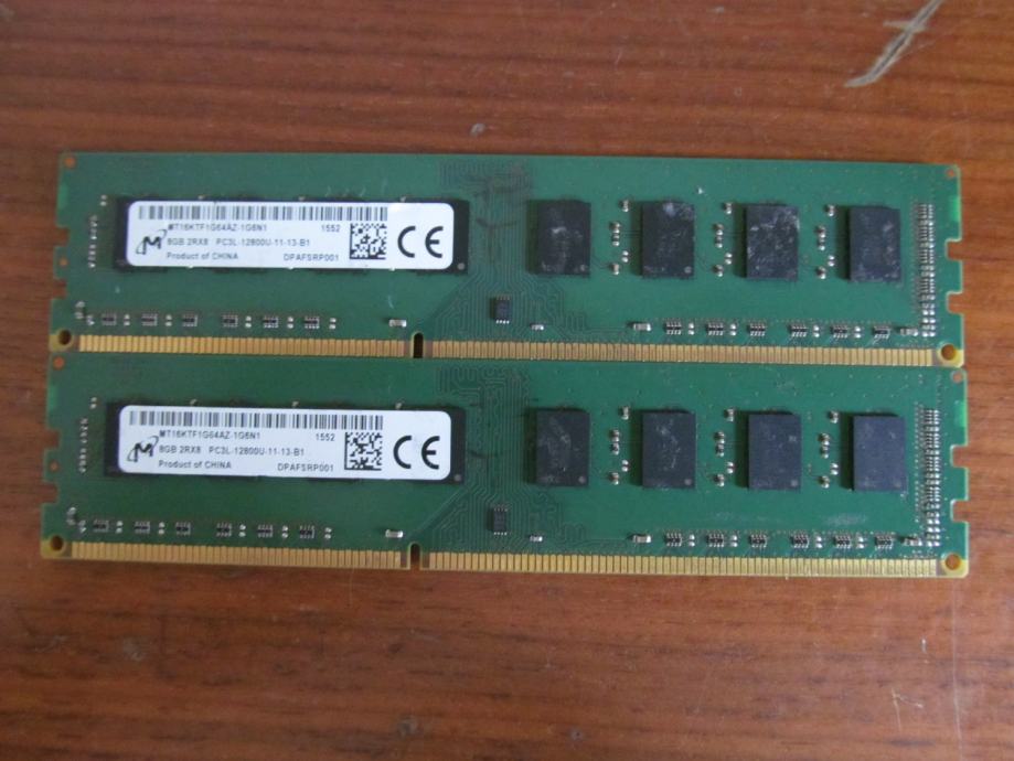 MICRON 16 GB DDR3L - 8 + 8 GB DDR3L 1600 MHz