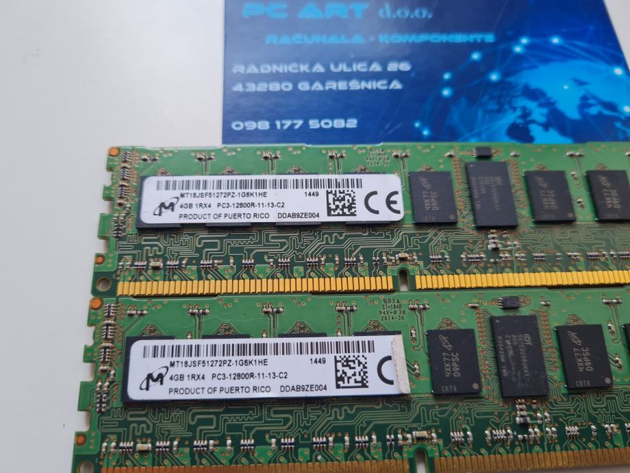 RAM Serveur 24 Go (3x8 Go) DDR3 PC3-12800R ECC - Pour IBM X3550 M4 (7915)
