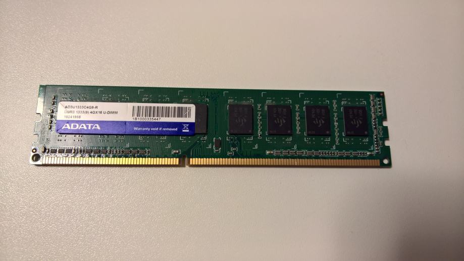 RAM DDR3 1333 Adata 4GB