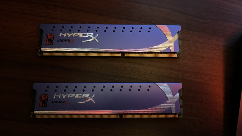 Kingston Hyperx 1600mhz Ddr3 Ram 8gb 2x4gb Ram Memorija Kingston DDR3 1600MHz 8GB (2x4GB) HyperX