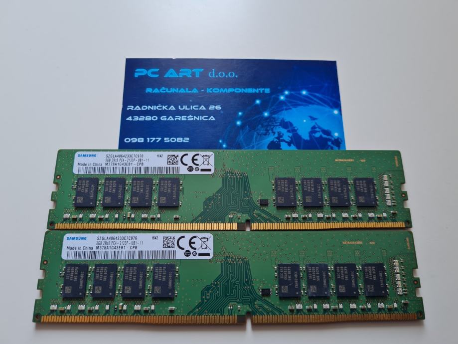 Samsung 16GB (2x8GB) DDR4, PC4, 2133 MHz - Račun / R1 / Jamstvo