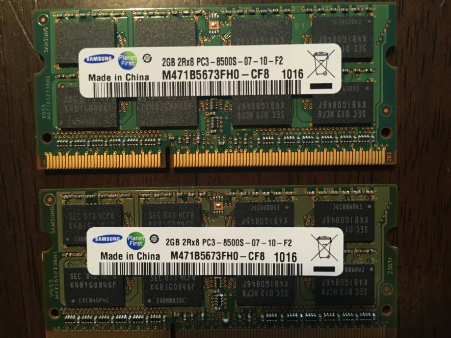 Barrette Mémoire AXLE 4Go DDR3 1066 MHz Pour Pc Bureau