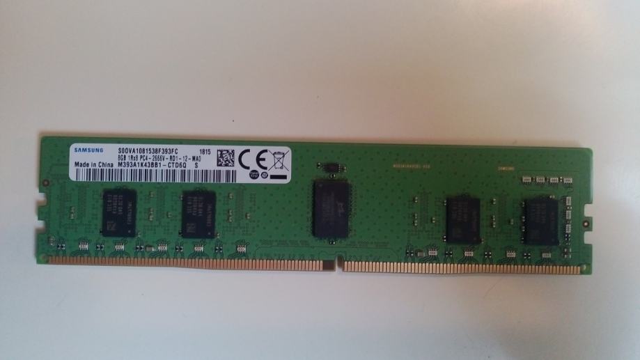 SAMSUNG 8GB 2666MHz DDR4 ECC REGISTERED 288-PIN M393A1K43BB1-CTD6Q