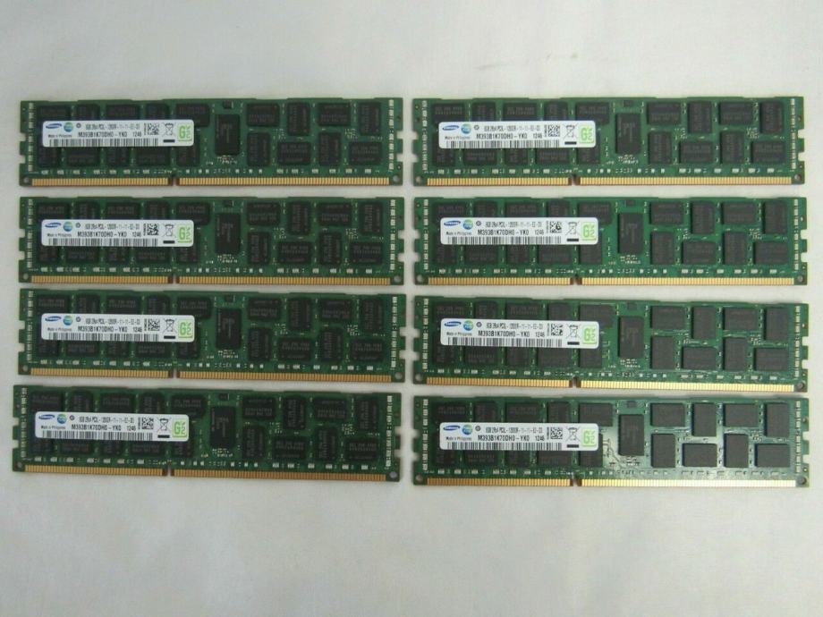 Samsung 8GB, PC3-12800, DDR3-1600MHz, ECC Registered
