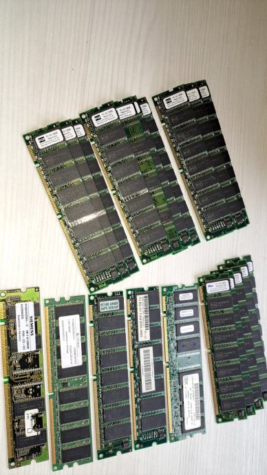 SDRAM, 128 MB, PC-133, PQI, Pml, Toshiba, Infienon i Siemens memorija