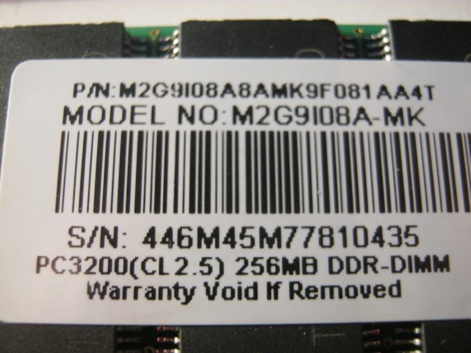 TWINMOS DDR-1/256MB