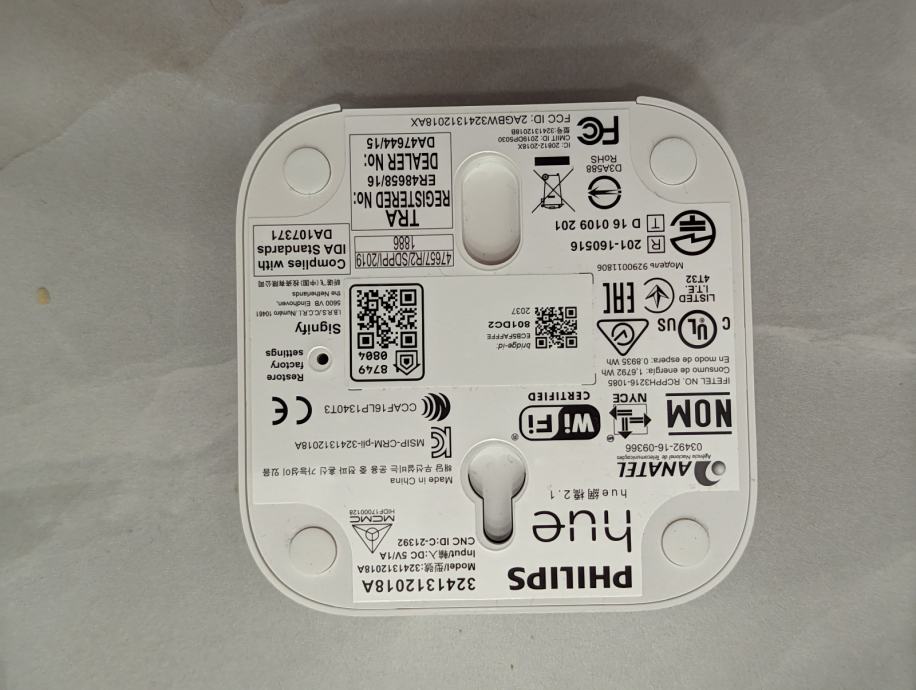 Philips Hue Bridge Router - Zigbee