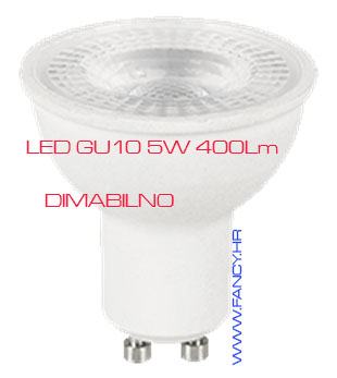 LED žarulja GU10 - 400Lm DIMABILNA