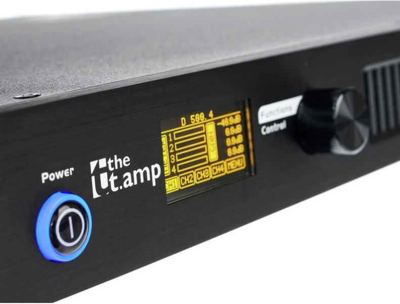 The t.amp Quadro 500 DSP - 4-Channel Digital Power Amplifier