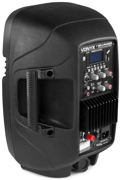 Tronios VONYX SPJ-PA908 Mobile Amplifier ABS 8" BT/UHF/USB/MP3
