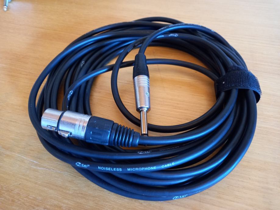 Kabl za mikrofon Astel - noseless microphone cable (800cm)