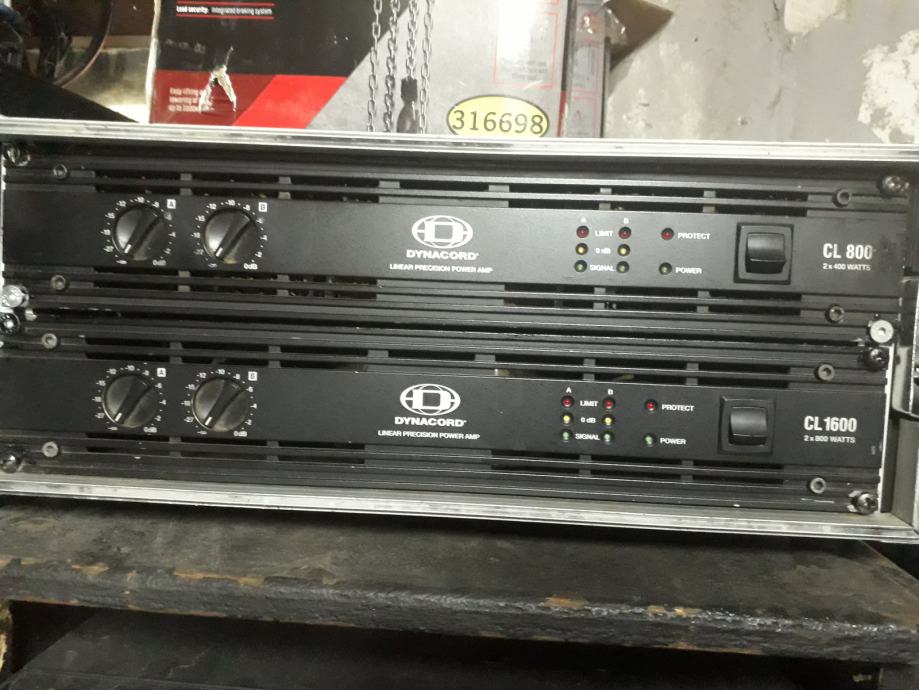 Dynacord 2x cl 1600.cl 800