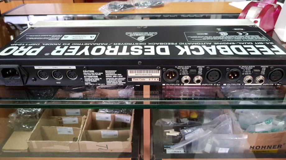 Processeur DSP Power DSP222 - Feedback Destroyer Pour Sono Et Studio - Neuf Ouvert