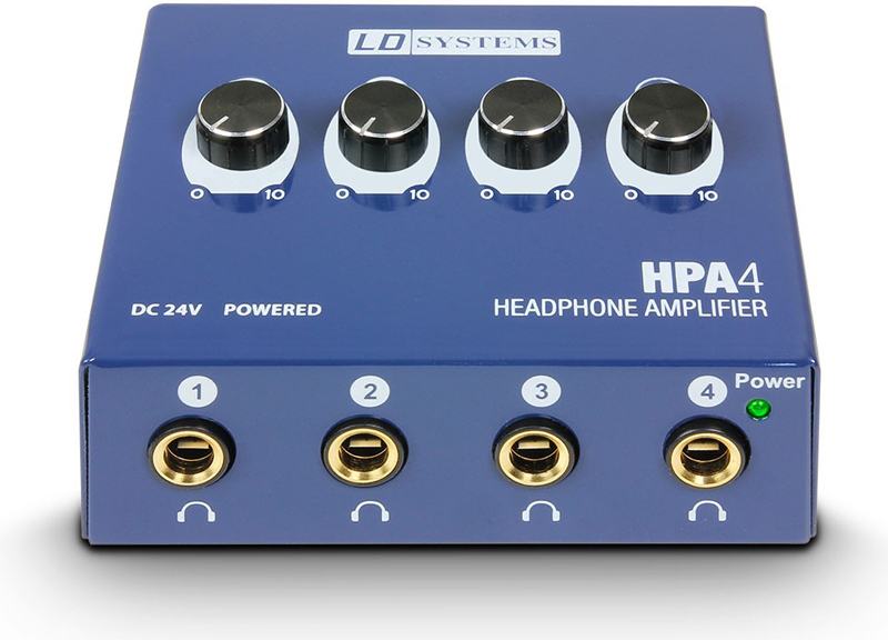 LD SYSTEMS HPA4 pojačalo za slušalice