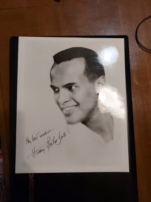Potpisana fotografija Harry Belafonte