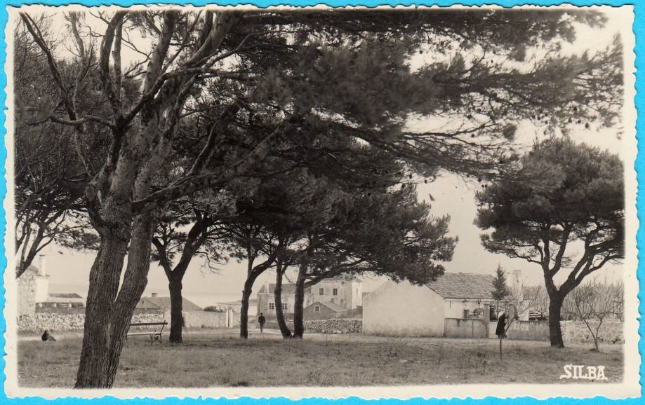 SILBA ... otok kod Zadar * stara razglednica, putovala 1939. godine