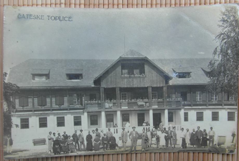 Stara razglednica Čateške Toplice