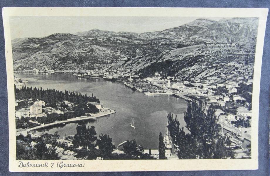 Stara razglednica Dubrovnik 2 (Gravosa)