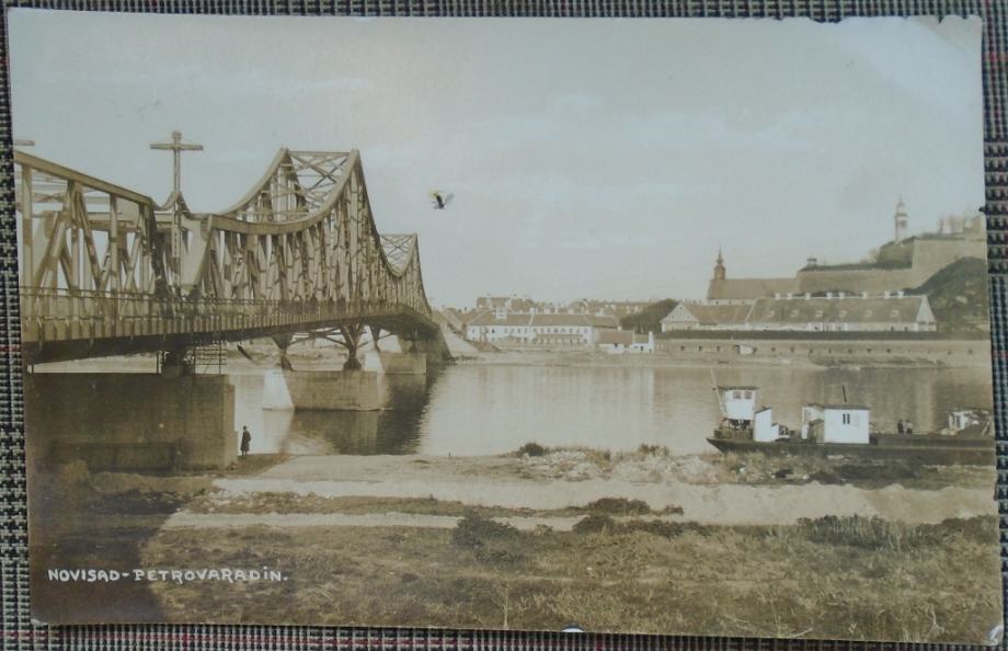 Stara razglednica Novi Sad- Petrovaradin