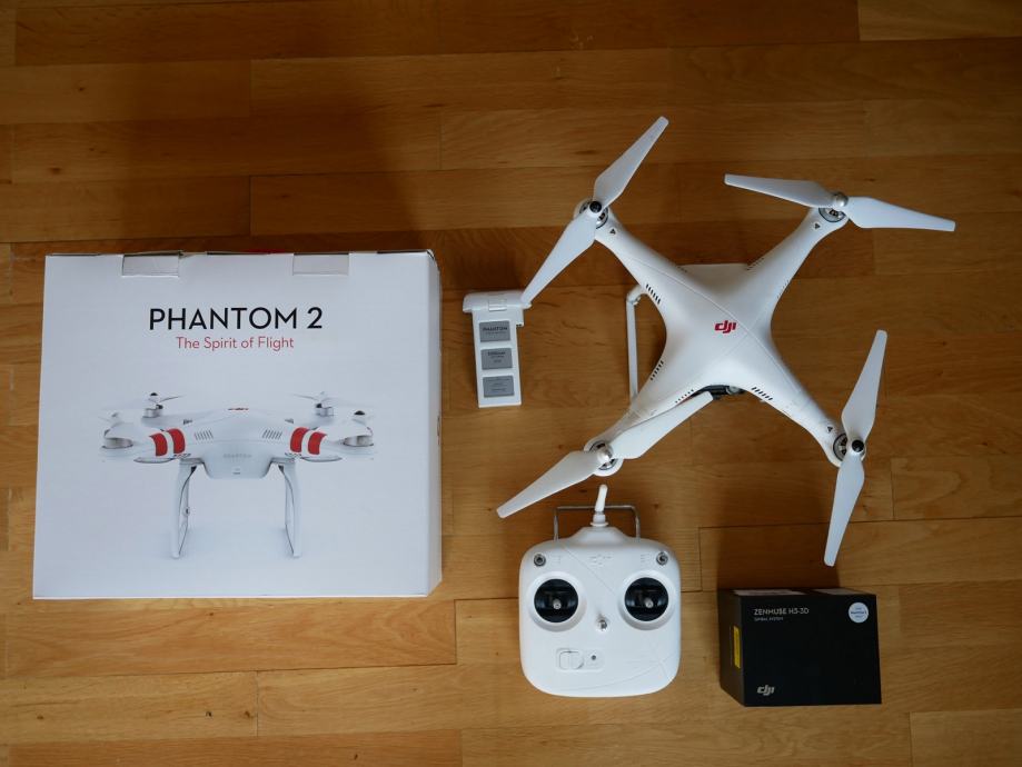 DJI Phantom 2 dron sa H3-3D gimbalom